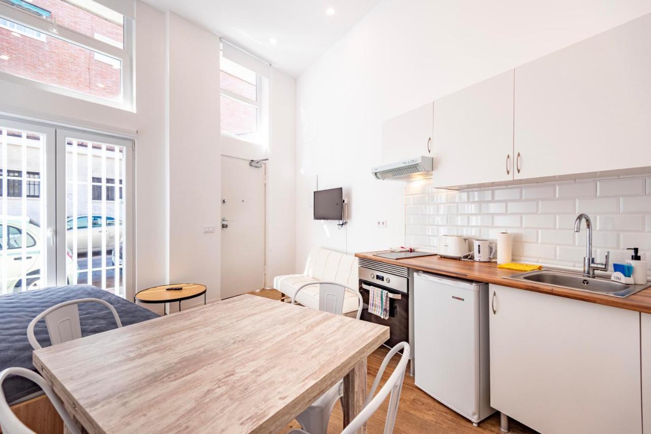 New 1 Min Metro, Cozy 1 Bed Close To Downtown, Wifi A Мадрид Екстериор снимка